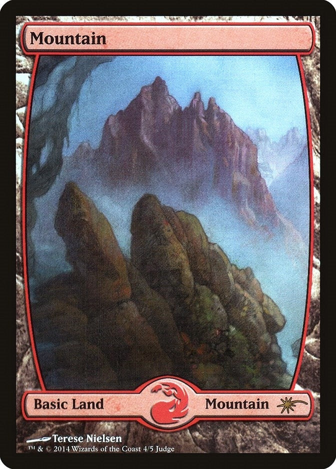 Mountain - Full Art (4) (4) [JDG] - MTG Single