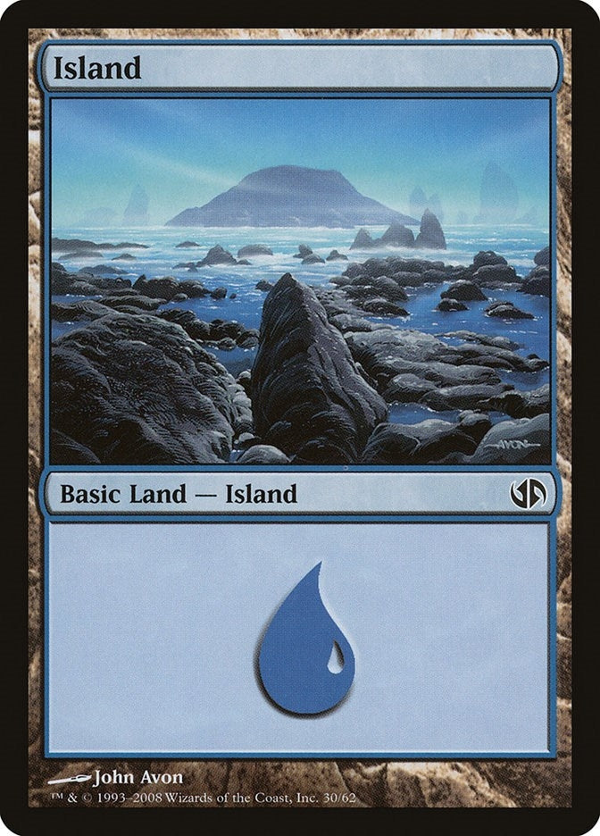 Island (30) (30) [DD2] - MTG Single