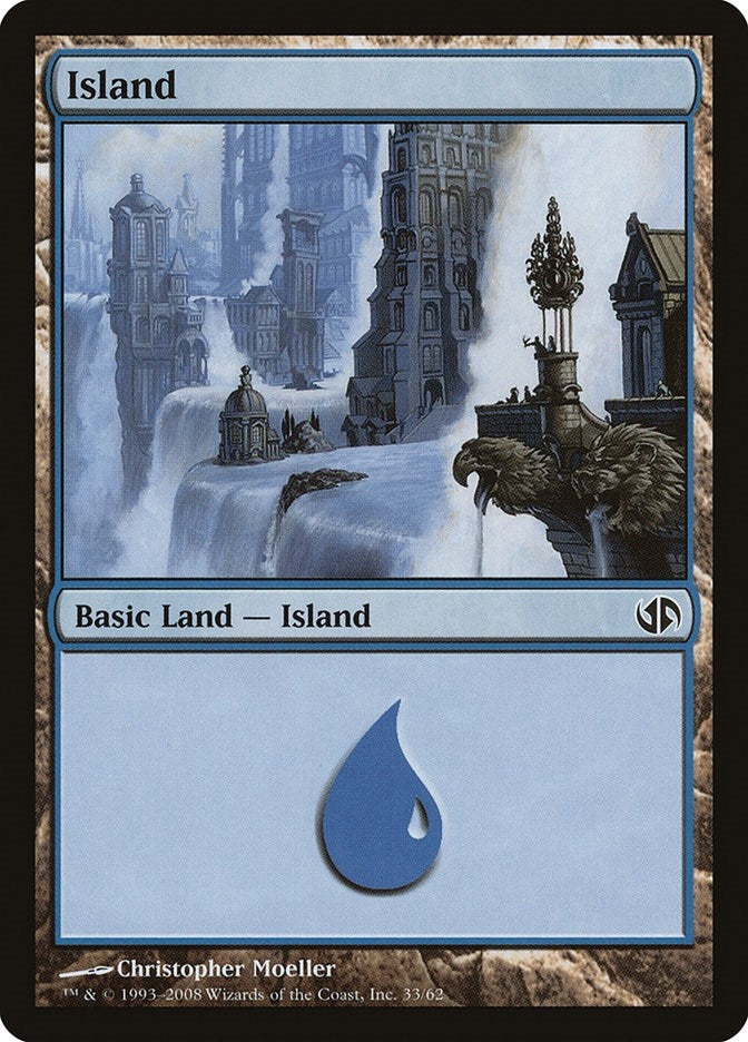 Island (33) (33) [DD2] - MTG Single