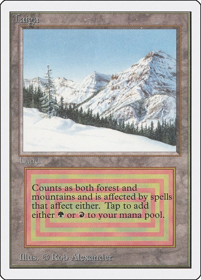 Taiga [2ED] - MTG Single