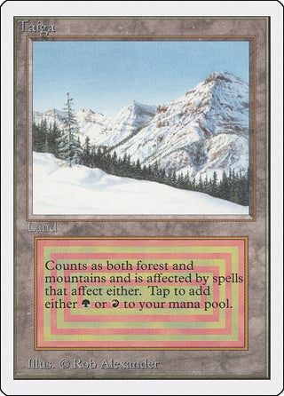 Taiga [2ED] - MTG Single
