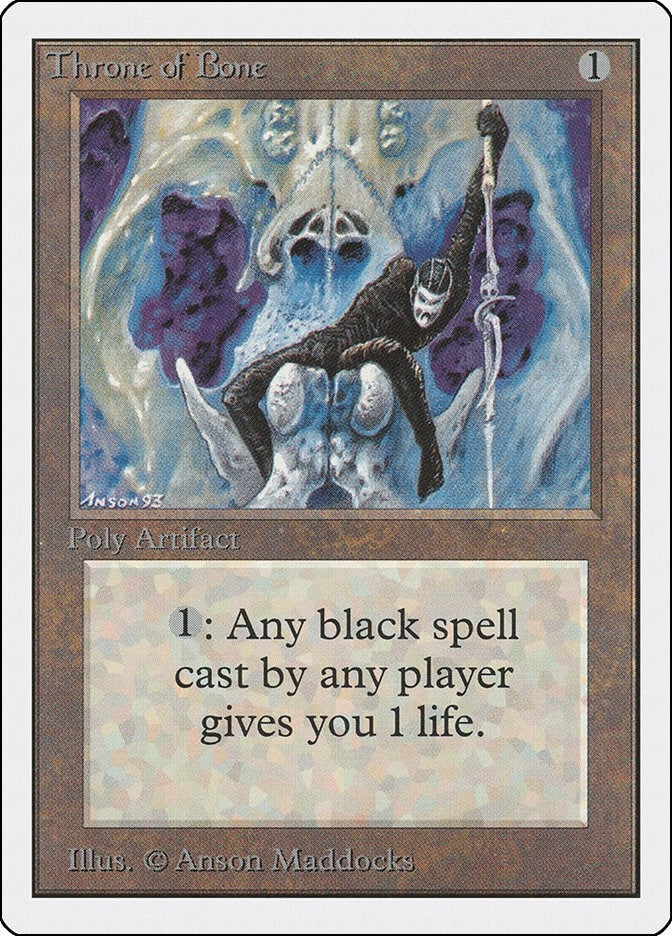 Throne of Bone [2ED] - MTG Single