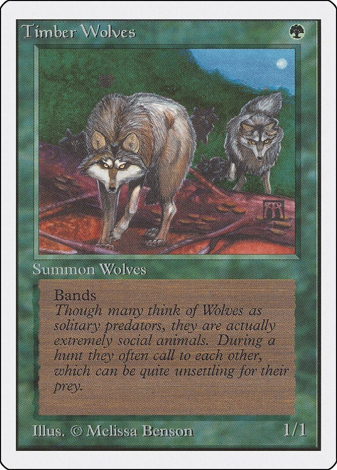 Timber Wolves [2ED] - MTG Single