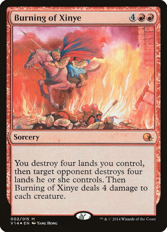 Burning of Xinye (2) [V14] - MTG Single