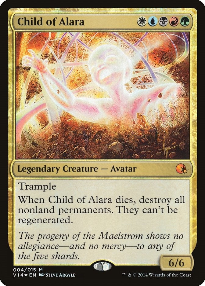 Child of Alara (4) [V14] - MTG Single