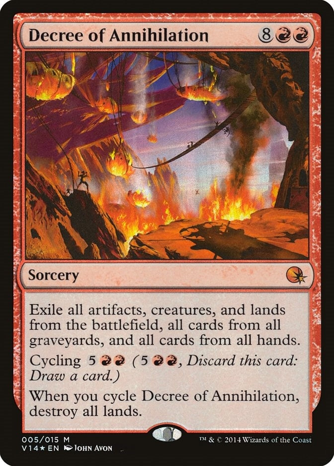 Decree of Annihilation (5) [V14] - MTG Single