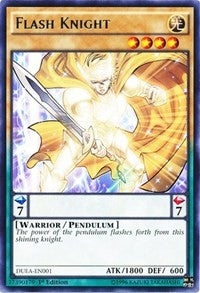Flash Knight (1) (DUEA) - YuGiOh Single