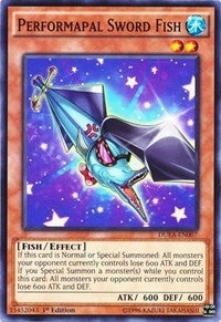 Performapal Sword Fish (7) (DUEA) - YuGiOh Single