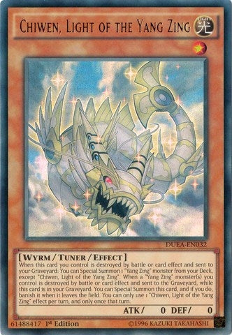 Chiwen Light of the Yang Zing (32) (DUEA) - YuGiOh Single