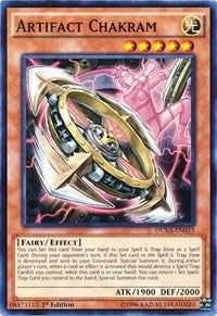 Artifact Chakram (33) (DUEA) - YuGiOh Single