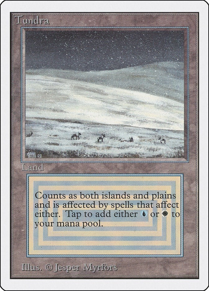 Tundra [2ED] - MTG Single