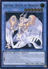Saffira Queen of Dragons (UTR) (50) (DUEA) - YuGiOh Single