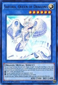 Saffira Queen of Dragons (50) (DUEA) - YuGiOh Single