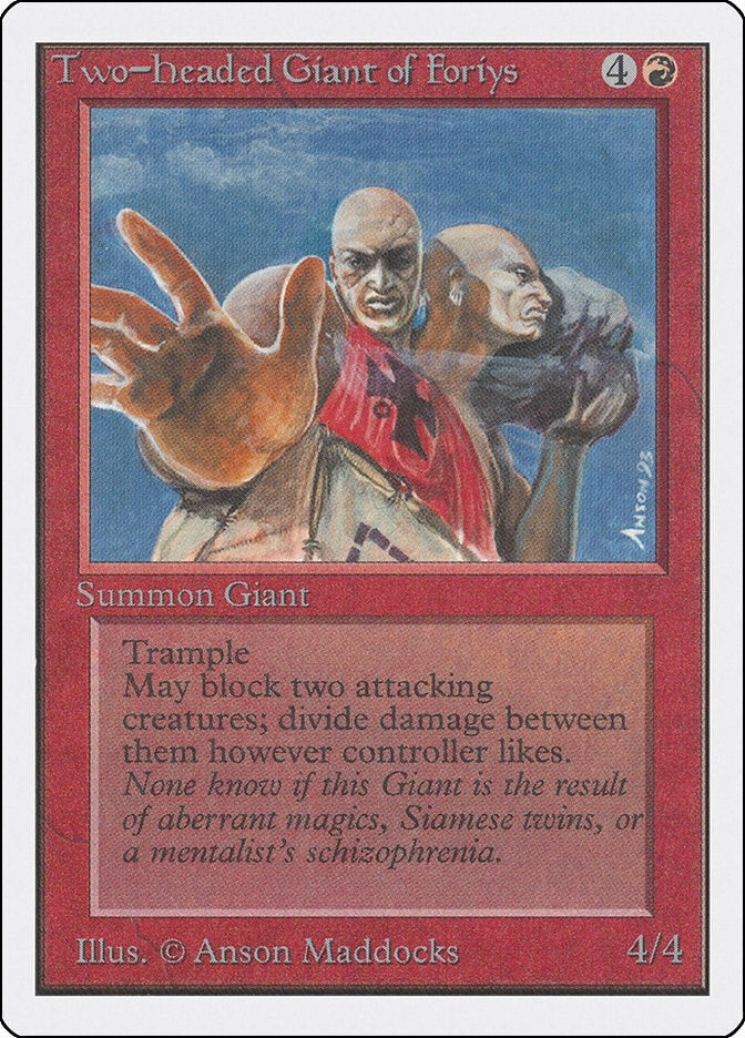 Two-Headed Giant of Foriys [2ED] - MTG Single