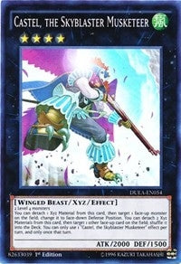 Castel the Skyblaster Musketeer (54) (DUEA) - YuGiOh Single