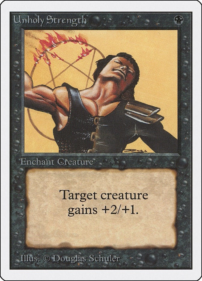 Unholy Strength [2ED] - MTG Single