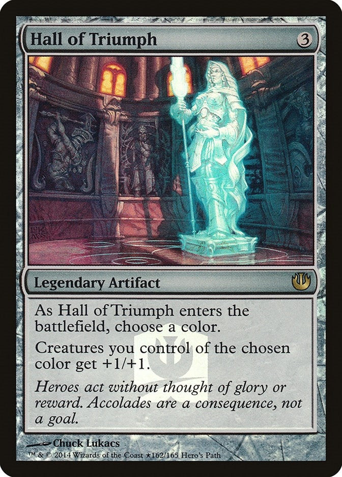 Hall of Triumph (162) [GAME] - MTG Single