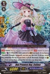 Duo Promise Day Colima (Black) (SP) (1007) [EB10] - Cardfight Vanguard Single