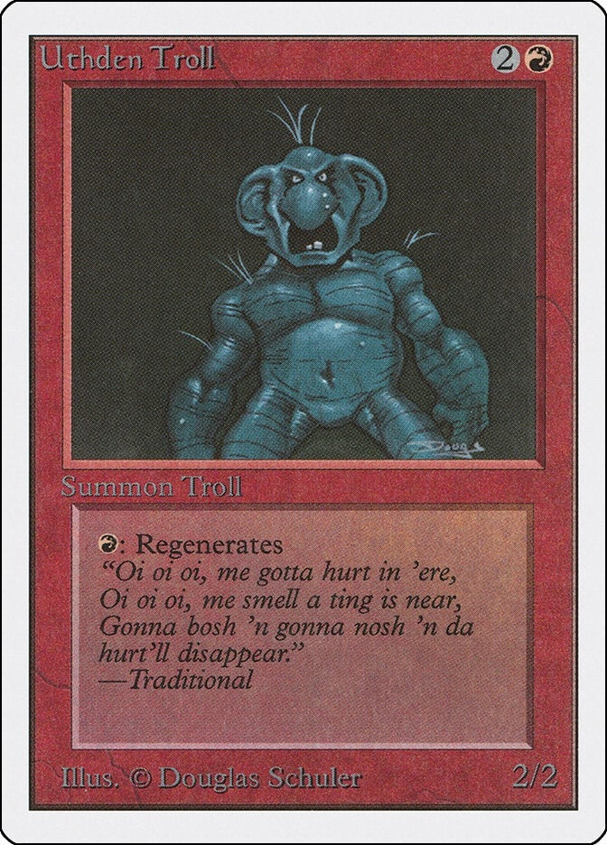 Uthden Troll [2ED] - MTG Single