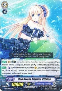 Duo Sweet Rhythm Vilaine (Black) (10009) [EB10] - Cardfight Vanguard Single