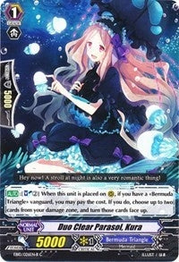 Duo Clear Parasol Kura (Black) (10026) [EB10] - Cardfight Vanguard Single