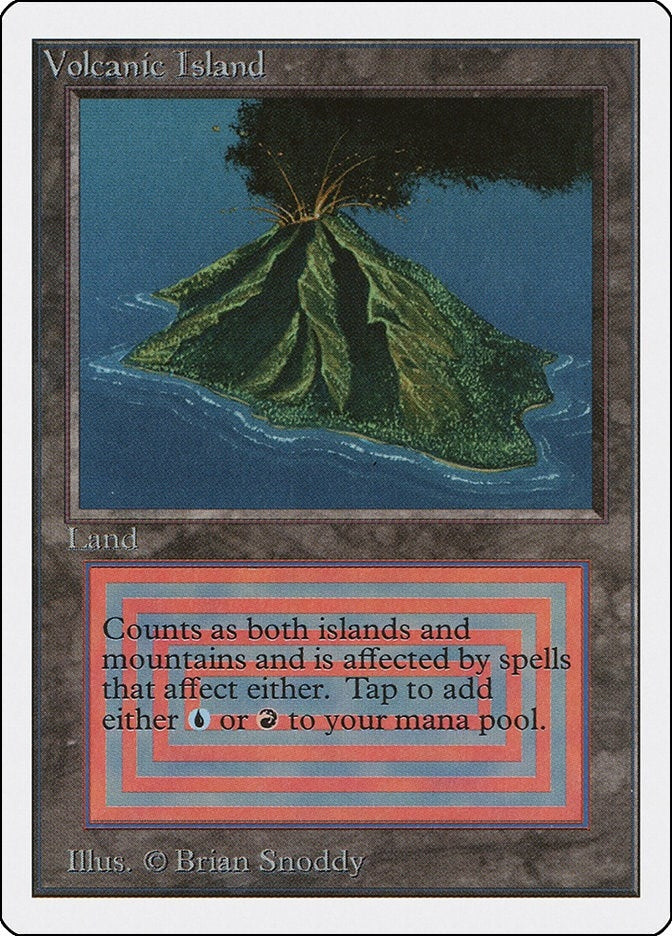 Volcanic Island [2ED] - MTG Single