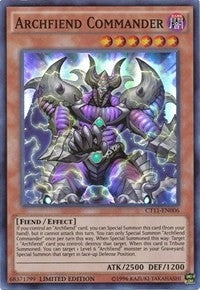 Archfiend Commander (11006) (CT11) - YuGiOh Single