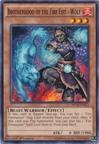 Brotherhood of the Fire Fist - Wolf (14012) (MP14) - YuGiOh Single