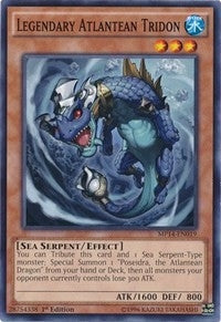 Legendary Atlantean Tridon (14019) (MP14) - YuGiOh Single