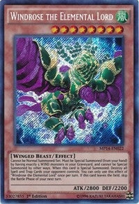 Windrose the Elemental Lord (14022) (MP14) - YuGiOh Single