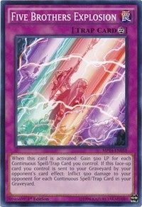Five Brothers Explosion (14058) (MP14) - YuGiOh Single