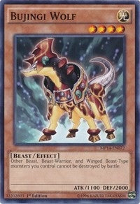 Bujingi Wolf (14072) (MP14) - YuGiOh Single
