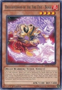 Brotherhood of the Fire Fist - Boar (14079) (MP14) - YuGiOh Single