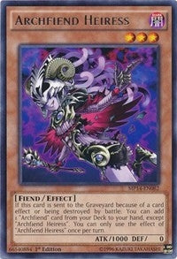Archfiend Heiress (14082) (MP14) - YuGiOh Single
