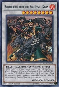 Brotherhood of the Fire Fist - Kirin (14094) (MP14) - YuGiOh Single