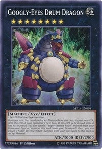 Googly-Eyes Drum Dragon (14098) (MP14) - YuGiOh Single