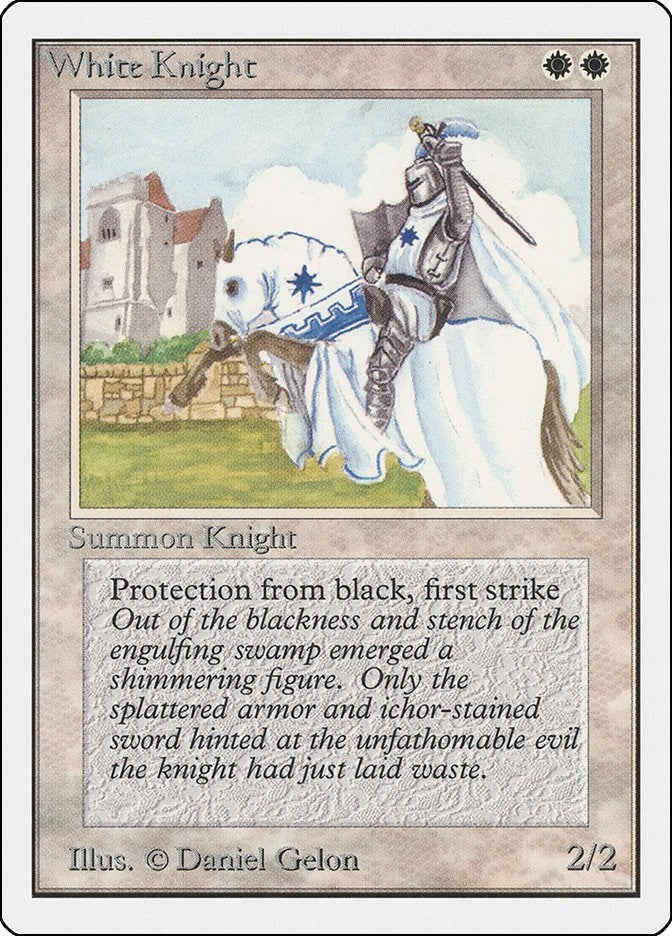White Knight [2ED] - MTG Single