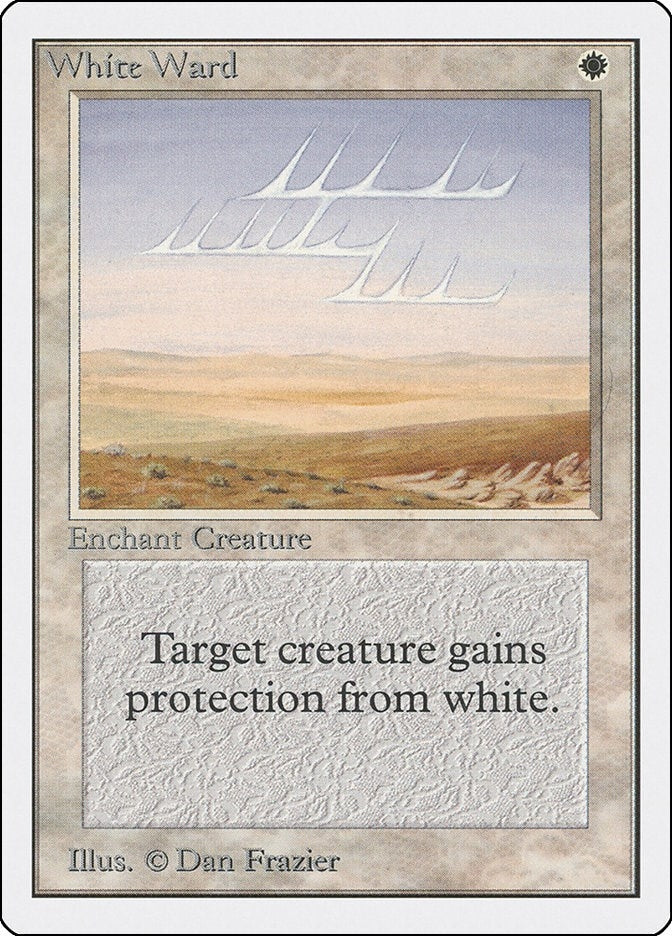 White Ward [2ED] - MTG Single
