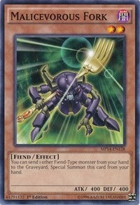 Malicevorous Fork (14128) (MP14) - YuGiOh Single