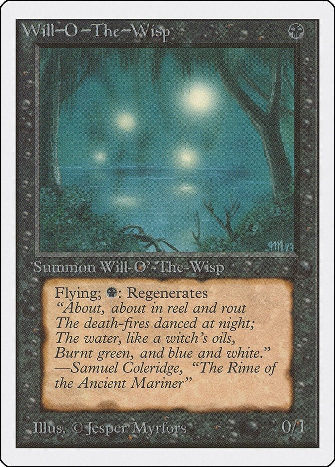 Will-o’-the-Wisp [2ED] - MTG Single