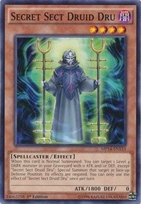Secret Sect Druid Dru (14133) (MP14) - YuGiOh Single