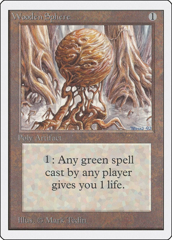 Wooden Sphere [2ED] - MTG Single