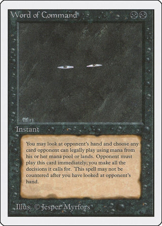 Word of Command [2ED] - MTG Single