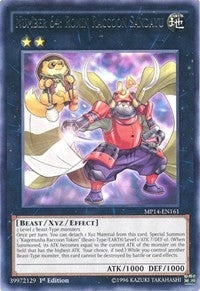 Number 64: Ronin Raccoon Sandayu (14161) (MP14) - YuGiOh Single