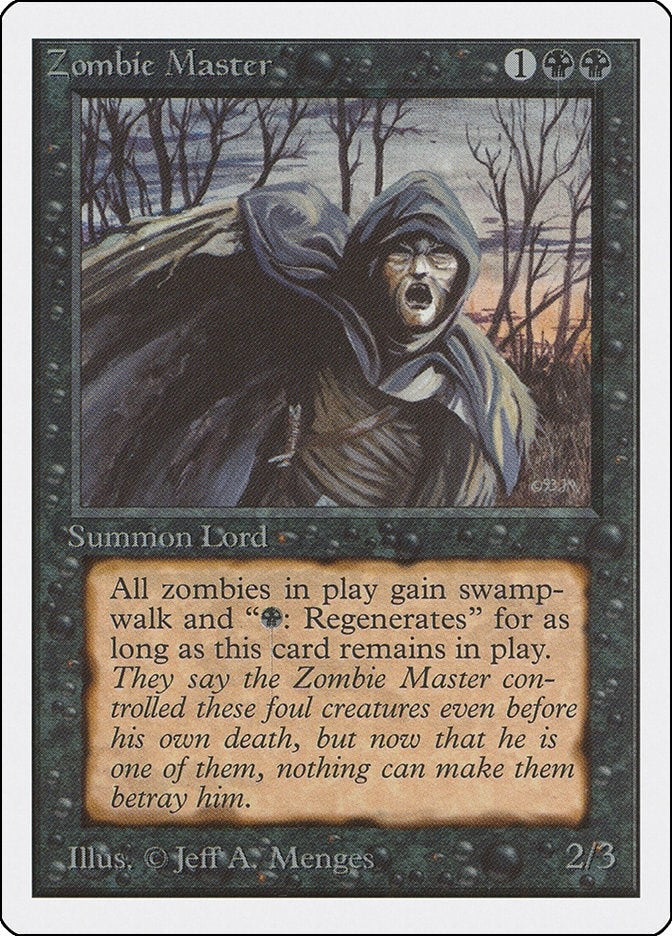 Zombie Master [2ED] - MTG Single