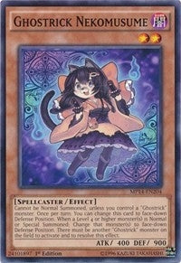 Ghostrick Nekomusume (14204) (MP14) - YuGiOh Single