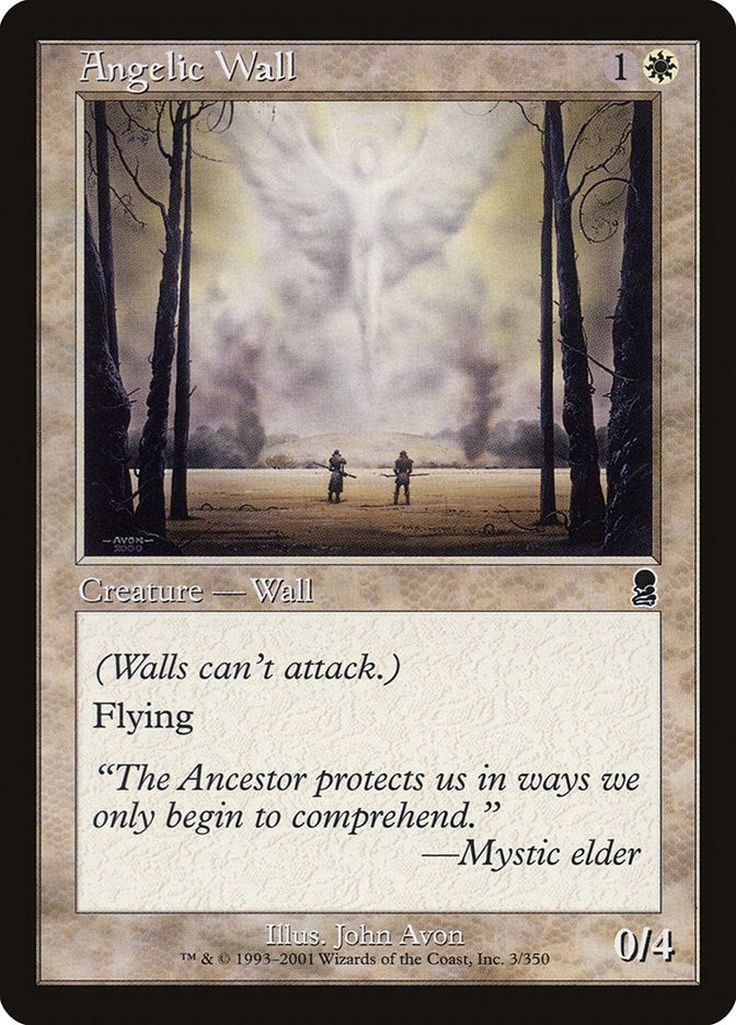Angelic Wall (3) [ODY] - MTG Single