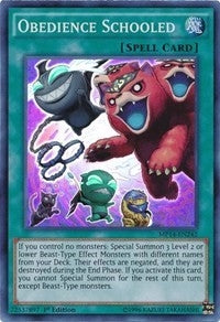 Obedience Schooled (14242) (MP14) - YuGiOh Single