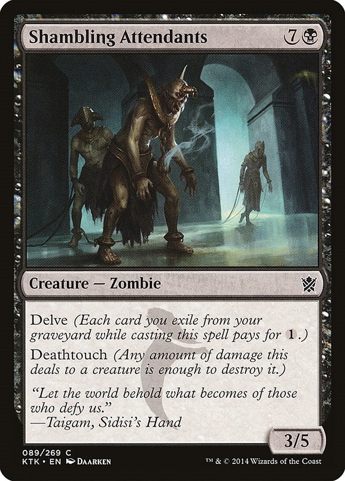 Shambling Attendants (89) [KTK] - MTG Single