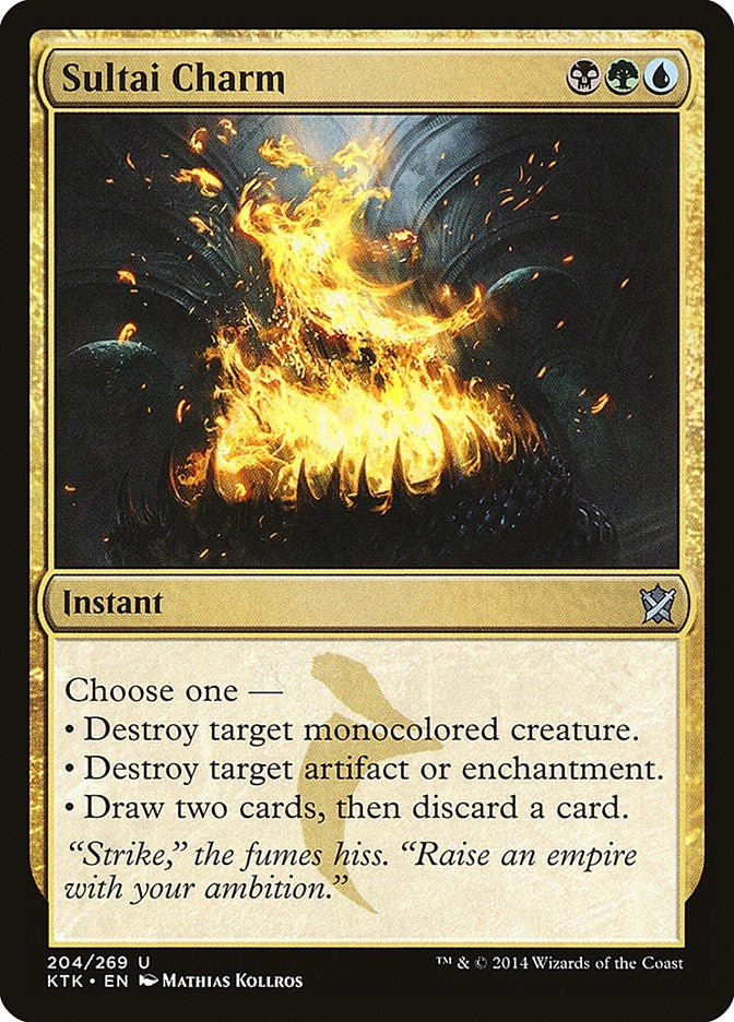 Sultai Charm (204) [KTK] - MTG Single